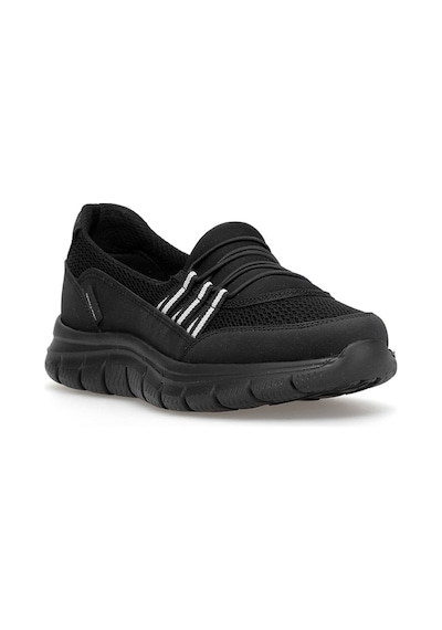 King Paolo K5226 Familia Kadın Memory Foam Casual Ayakkabısı Siyah Siyah
