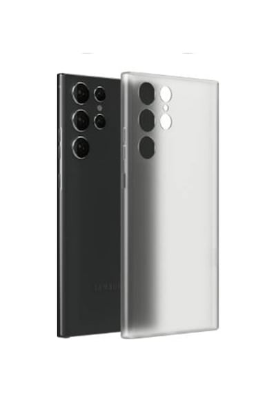 Apsuwa Samsung Galaxy Uyumlu S24 Ultra Kılıf Ultra İnce Pp Buğulu Hayalet Silikon