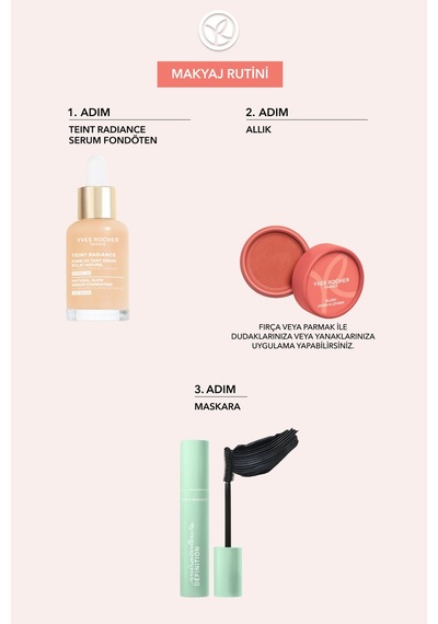 Yves Rocher Krem Allık - Lip And Cheek 2 Si 1 Arada 30 Nude Şeftali