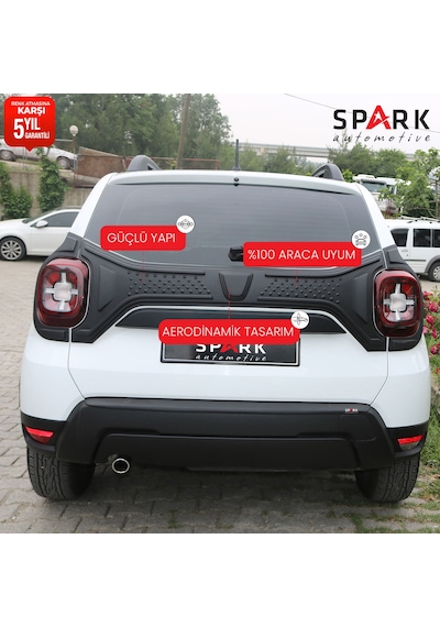 Dacia Duster 2018-2024 Yıl Aralığı Uyumlu Bagaj Kapağı Dodik 3 Parça