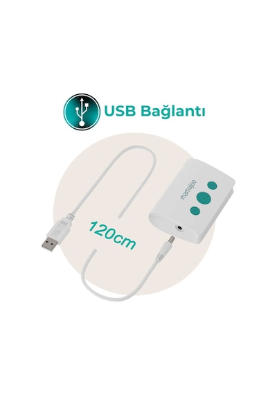 Mamajoo Elektrikli USB Tekli Göğüs Pompası 160 ml | 15 Kademe Ayarı