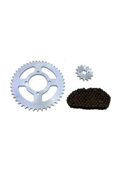 Yamaha Ybr Uyumlu Ön-Arka Dişli Zincir Set 428H-118L 14-45T Takım