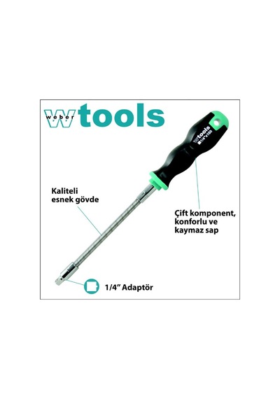Weber Tools Esnek Lokma Adaptörü 14 x 160 MM