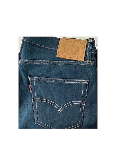 Levi's 502 Taper Likralı Esnek Kumaş Erkek Kot Pantolon--laci Yeşil Tint--- Kot Mavi