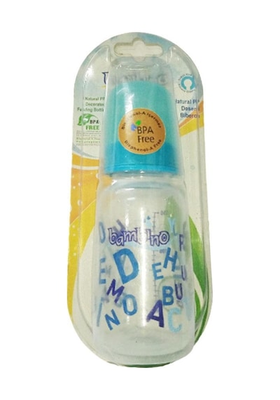 Bambino Naturel Pp Desenli Biberon 150 Ml - Mavi