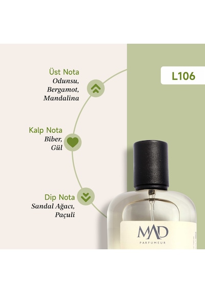 Mad L106 Selective Erkek Parfüm EDP 100 ML