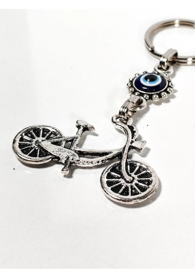 Moncuk Design Bisiklet Döküm Metal Anahtarlık Çok Renkli
