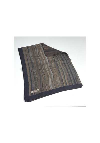 Cardion Pamuk İpek Şal - 70 X 180 - 06303 Mürdüm- Haki