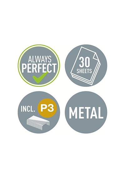 30 Yaprak Metal Çerçeve Plastik Elemanlı Zımba Teli Nexxt Dahil