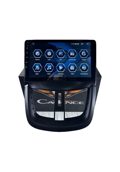 Peugeot 207 2006-2012 Cadence T5 İşlemcili Profesyonel 360 Cam Destekli Oem Multimedia
