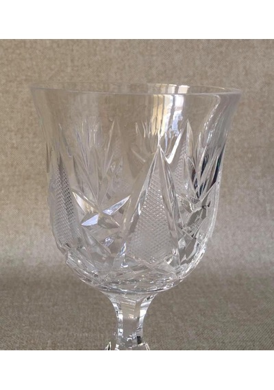 1980 Ler Avrupa Vintage Kristal Kadeh 18 Cm