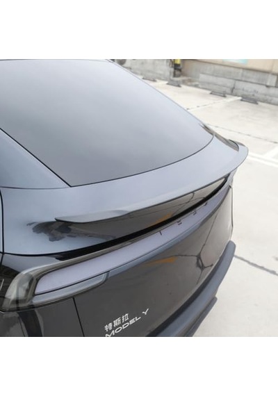 Tesla Model Y Juniper Uyumlu Pro Version Glossy Black Spoiler