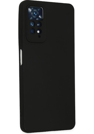 Uryport Xiaomi Redmi Note 11 Pro Kılıf Nano İçi Kadife Silikon - Siyah