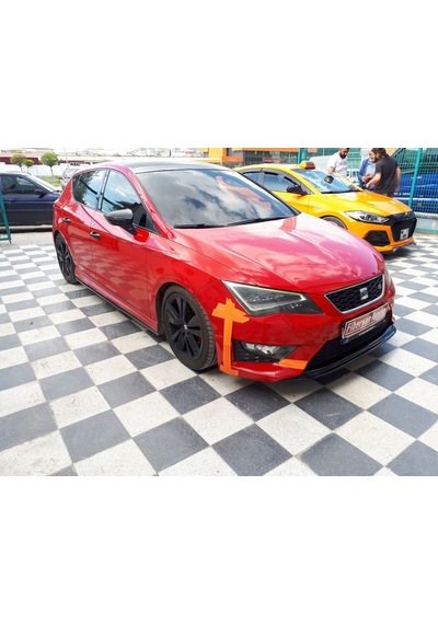 Seat Leon (2012...) Fr Ön Tampon Eki----fibersan Tuning