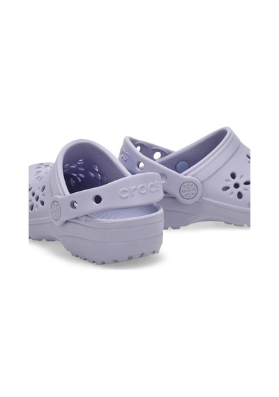 Crocs Floral Cut Out Kız Çocuk Terlik 210943-5br Lila