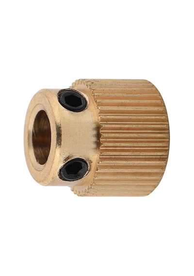 Koodmax 5 Adet Mk8 Extruder 40 Diş 5mm Pirinç Özel Tel Besleme Ekstrüzyon Tekerleği Dişlisi
