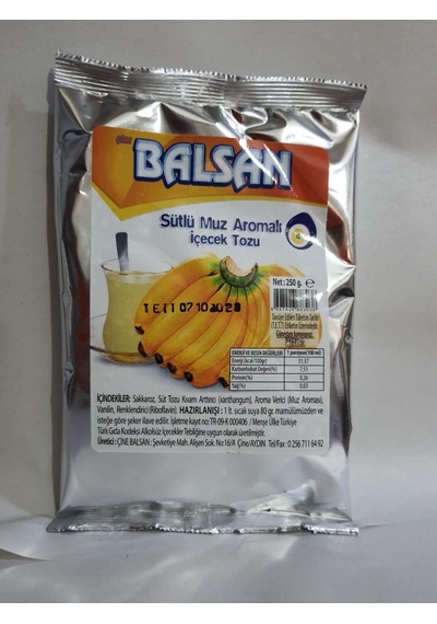 Balsan Toz Sütlü Muz Sıcak İçecek 250 G