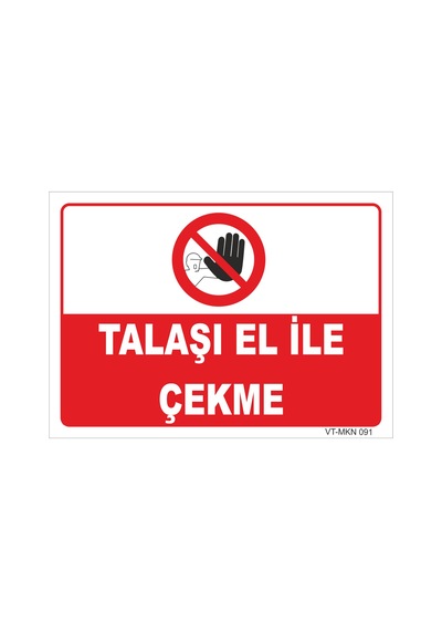 Talaşı El Ile Çekme- Isg Levhası