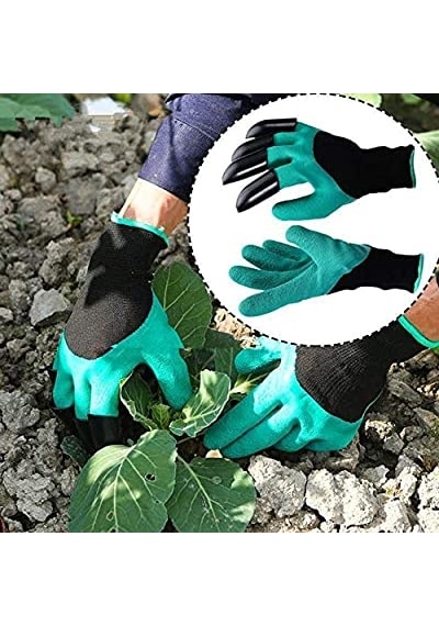 Toprak Kazma Ekme Çapalama İçin Korumalı Bahçe Eldiveni