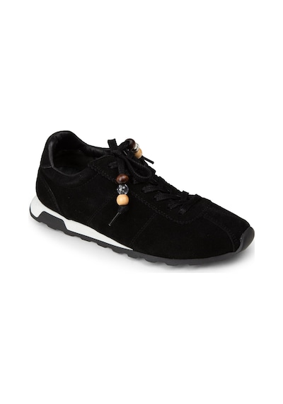 Deery Kadın Hakiki Süet Siyah Sneaker Ayakkabı - M5129zsyhc01 Siyah