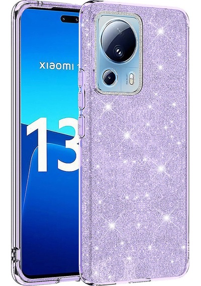 Zore Mi 13 Lite Kılıf Msra Shining Silikon - Gümüş Gümüş