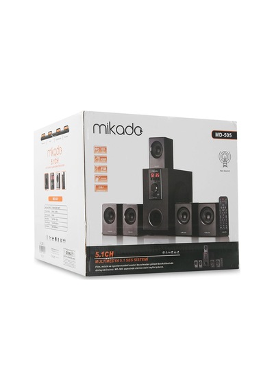 Md-505 5+1 Usb+sd+fm Destekli Bluetooth Speaker