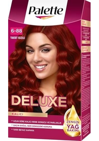 Deluxe 6-888yakut Kızılı Saç Boyası