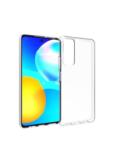 Huawei P Smart 2021 İle Uyumlu Kılıf Şeffaf Esnek Silikon Telefon Kılıfı Kapak