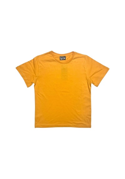 Cloise Koyu Hardal Çocuk T-shirt Kız Erkek Unisex %100 Pamuk Koyu Hardal