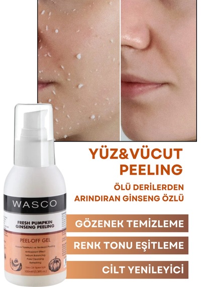 Ölü Derilerden Arındıran Ginseng Özlü, Yenileyici, Aydınlatıcı Yüz Ve Vücut Peelingi