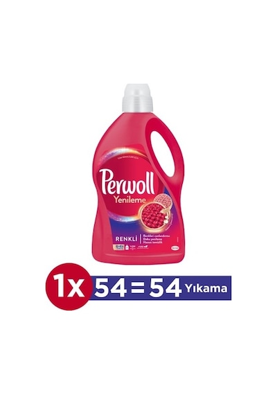 Perwoll Renkliler İçin Sıvı Çamaşır Deterjanı 54 Yıkama 2.97 L
