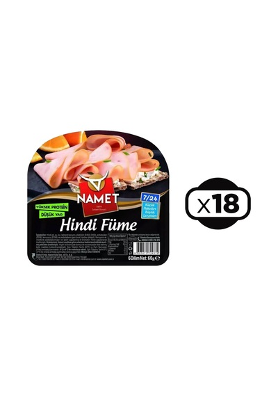 Namet Hindi Füme 18 x 60 G