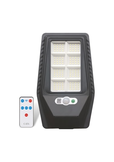 Cata Ct 4693 Solar Güneş Enerjili 40w Sensörlü Sokak Armatür Konsol Dahil 6400k Beyaz Işık Siyah