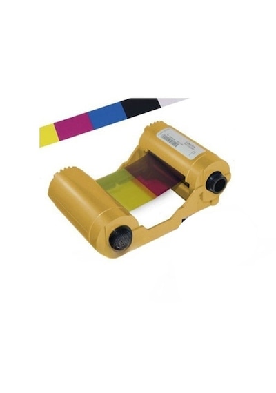 Zebra 800033-340 Renkli  Ribbon Zxp3 Ymcko Tek Yüze 280 Baskı