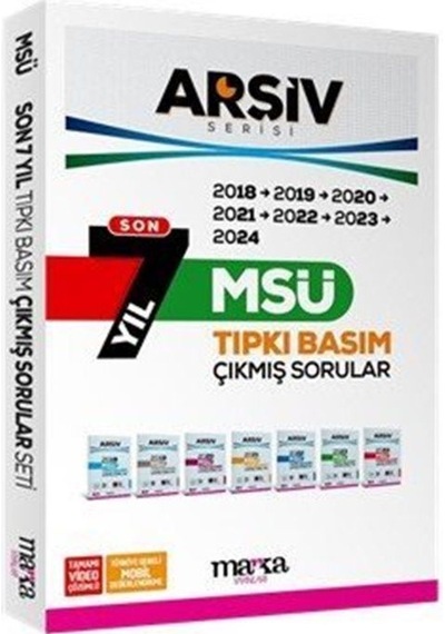 Son 7 Yıl Msü Arşiv Serisi Tıpkı Basım Fasikül Fasikül Çıkmış ...