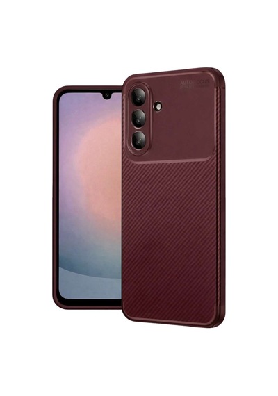 Galaxy A27 5g Auto Focus Karbon Kapak - Bordo