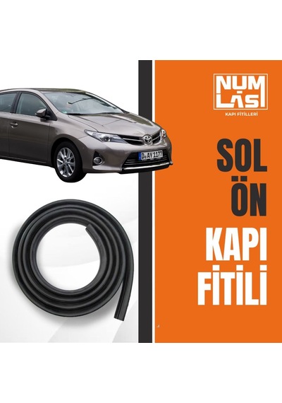 Toyota Auris 2012-2018 Sol Ön Kapı Fitili-a Kalite-numlas-nm5691