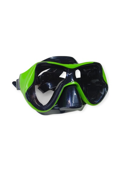 Star Diving Dalış Maskesi Ve Snorkel Yetişkin - 51715-yeşil Çok Renkli
