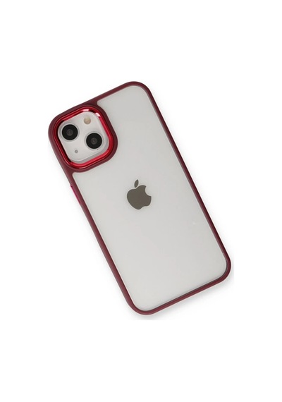 Apple Uyumlu iPhone 14 Plus Uyumlu Kılıf Dora Kapak - Kırmızı