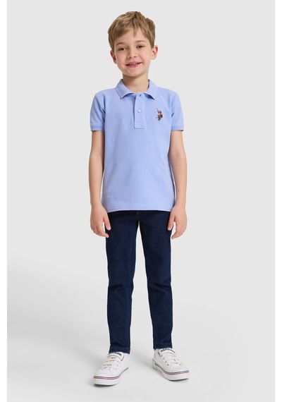 U.s. Polo Assn. Erkek Çocuk Lila Tişört Basic 50325608-vr245 Lavanta