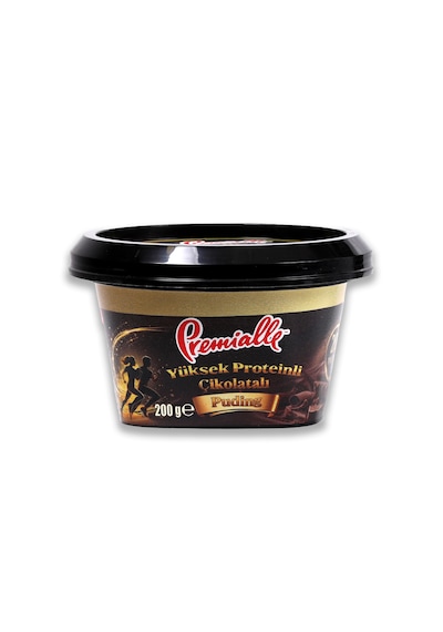 Premialle Yüksek Proteinli Belçika Çikolatalı Puding 20 G Protein Tek Porsiyon 6'lı Set