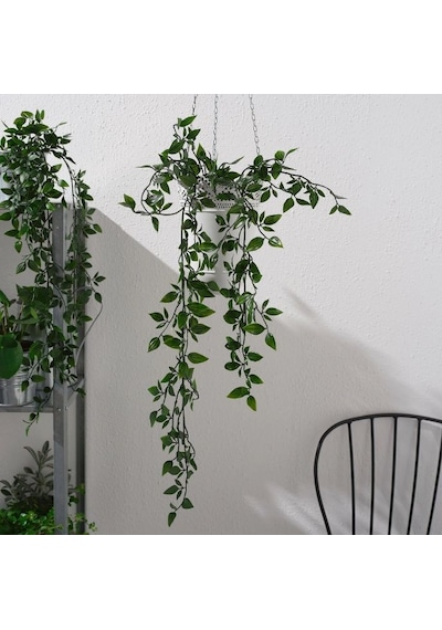 Ikea Fejka Saksılı Yapay Sarmaşık 70 Cm Koyu Yeşil