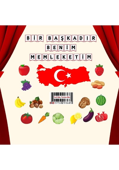 Tutum Ve Yerli Malı Haftası Okul Pano Süsü Bir Başkadır Benim Memleketim