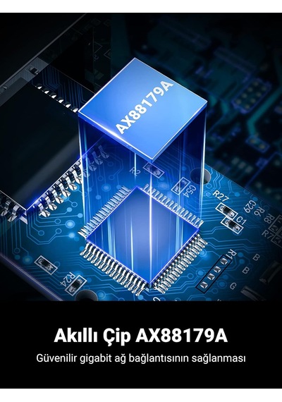 Usb 3.0 To Rj45 Gigabit Ethernet Dönüştürücü Adaptör Siyah