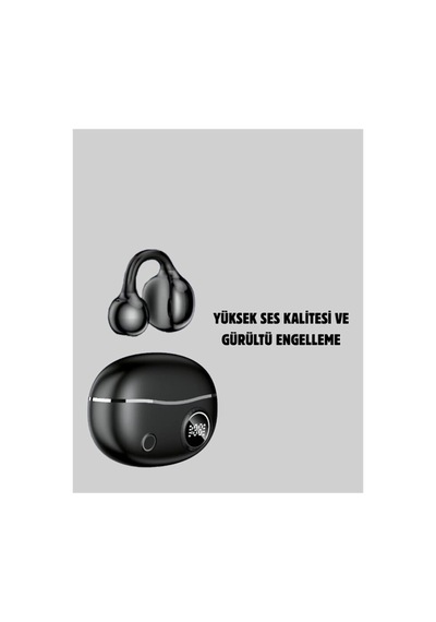 Yxg10 Açık Kulak Bluetooth Kulaklık Klipsli, Güvenli Spor Tasarım,