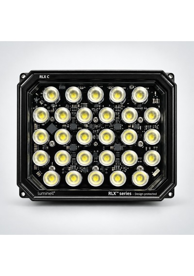 Luminell Rlx C Dsb 24v 80w Led Marin Projektör - Islak Alan Ve Gemi Aydınlatması Ip66/ıp67 Siyah