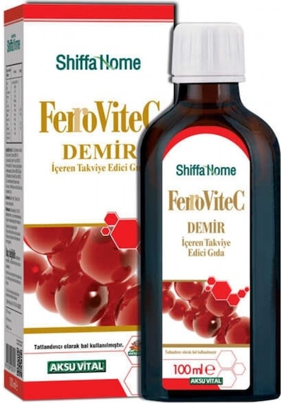 Aksu Vital Shiffa Home Ferrovitec Şurup 100 ML
