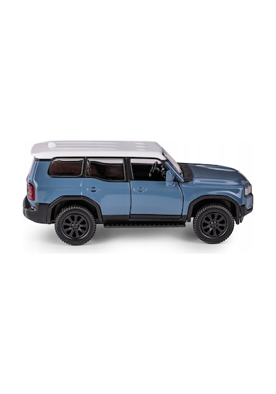 Uzak Doğu Serisi Toyota Land Cruiser 250 Prado Mavi Açılır Kapılar Diecast Metal Model Araba 11 Cm 1:32