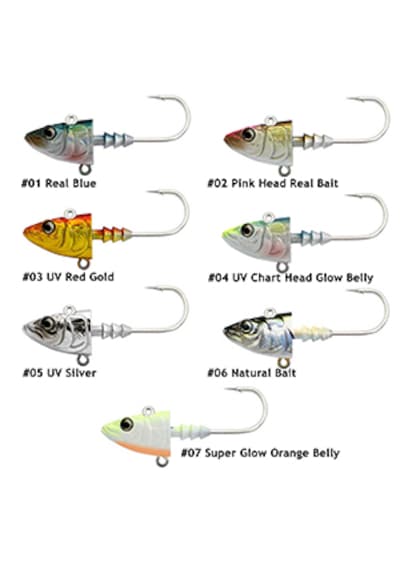 Little Jack Genuine Shape Jig Head 5gr 1/0 Numara 07