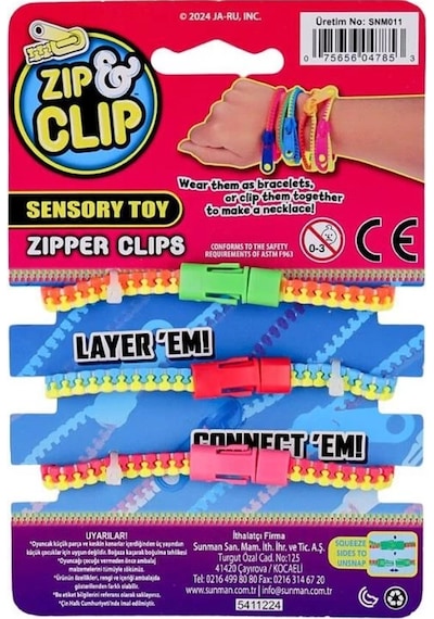 Mey İthalat 4785 Clips 3lü -